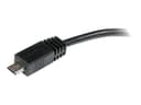 StarTech UUSBMUSBMF6 Micro to Mini USB Adapter Black thumbnail 2