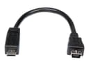 StarTech UUSBMUSBMF6 Micro to Mini USB Adapter Black thumbnail 1
