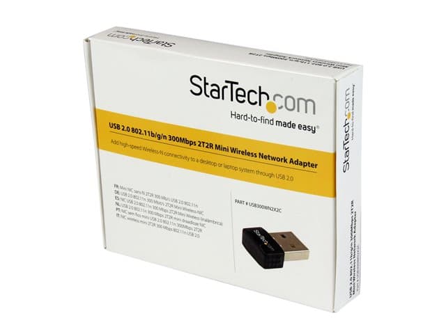 StarTech USB 300Mbps WiFi Adapter Black - Image 5