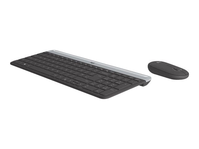 Logitech MK470 Wireless Keyboard Mouse Set Black - Image 1