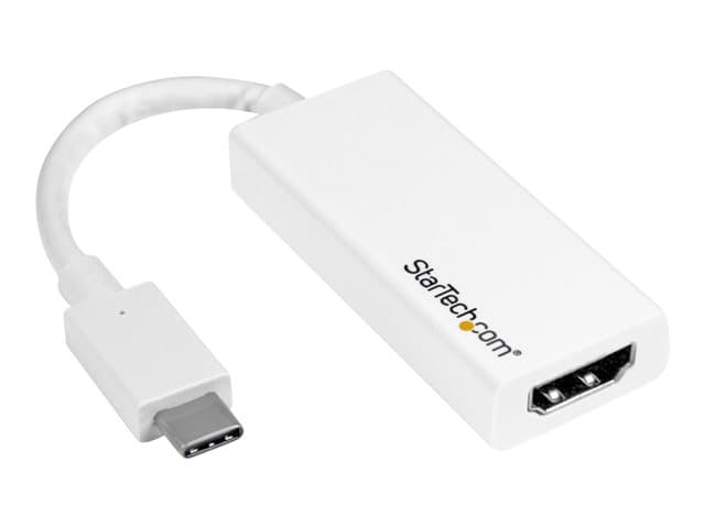 StarTech USB-C to HDMI Adapter 4K 60Hz White - Image 2