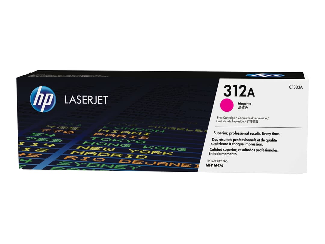 HP 312A CF383A Original HP LaserJet Toner Cartridge - Magenta - Image 1