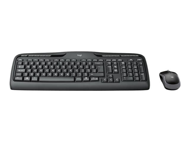 Logitech MK330 Wireless Keyboard & Mouse Black - Image 2
