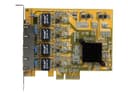 StarTech.com 4 Port Gigabit NIC PCIe Network Card - Quad Port Adapter (ST1000SPEX43) - network adapter - PCIe - Gigabit Ethernet x 4 thumbnail 1