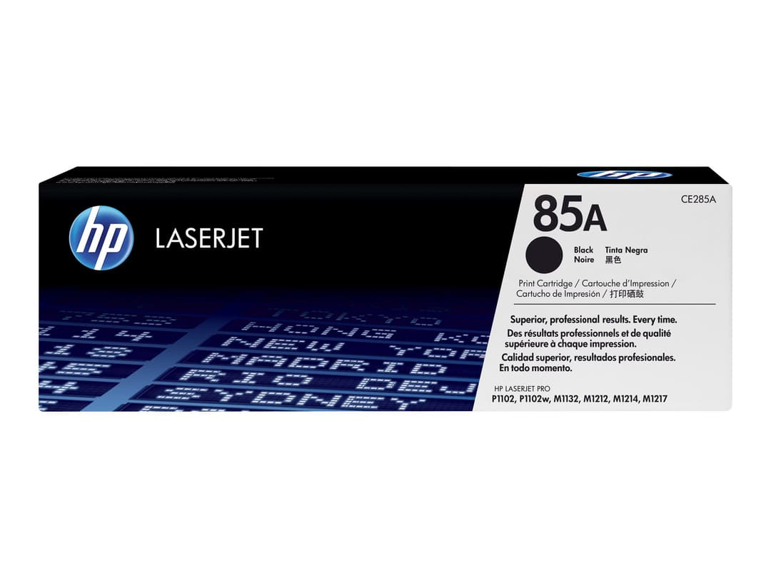 HP 85A CE285A Original LaserJet Toner Cartridge - Black - Image 1