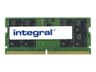 Integral - DDR5 - module - 16 GB - SO-DIMM 262-pin - 5600 MHz / PC5-44800 - unbuffered