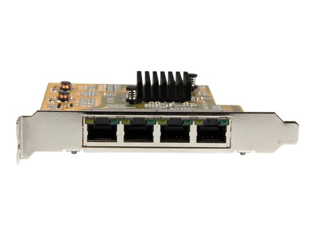 StarTech.com 4 Port Gigabit NIC PCIe Network Card - Quad Port Adapter (ST1000SPEX43) - network adapter - PCIe - Gigabit Ethernet x 4 - Image 3