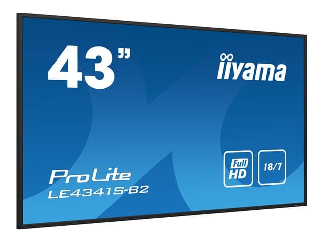 iiyama ProLite LE4341S-B2 43" Class (42.5" viewable) LED-backlit LCD display - Full HD - for digital signage - Image 7