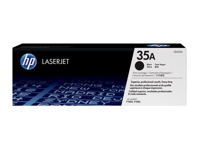 HP 35A CB435A Original HP LaserJet Toner Cartridge - Black  - Image 2