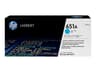 HP 651A - cyan - original - LaserJet - toner cartridge (CE341A) (Open Box)