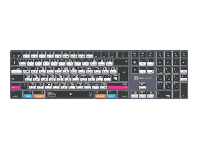 Logic Keyboards Adobe Photographer TITAN Keyboard Multicolour - Image 2