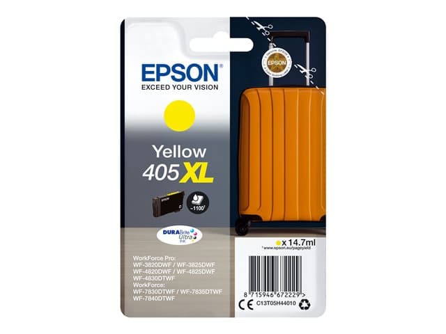 Epson 405XL - XL - yellow - original - ink cartridge