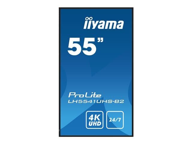 iiyama ProLite LH5541UHS-B2 55" Class (54.6" viewable) LED-backlit LCD display - 4K - for digital signage - Image 2