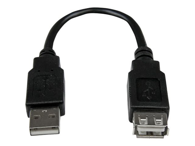 StarTech USB 2.0 Extension Cable Black - Image 2