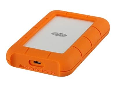 LaCie Rugged 4TB USB-C Orange