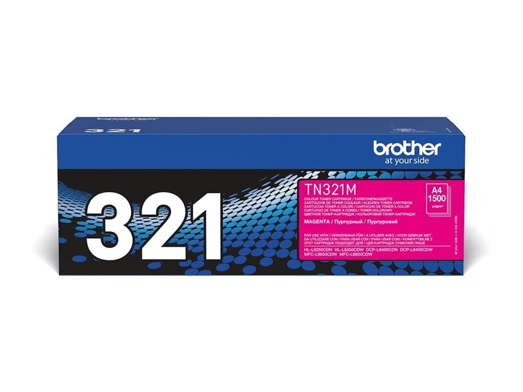 Brother TN-321M Original Toner Cartridge, Standard Yield - Magenta - Image 1