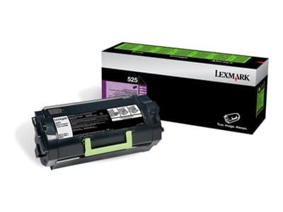 Lexmark 522 - black - original - toner cartridge - LCCP, LRP - Image 2