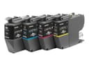 Brother LC421XL - 4-pack - XL - black, yellow, cyan, magenta - original - ink cartridge thumbnail 3