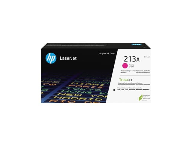 HP 213A - magenta - original - LaserJet - toner cartridge (W2133A) - Image 2
