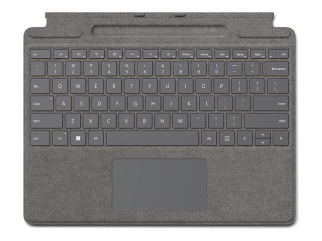 Microsoft Surface Pro Signature Keyboard Silver - Image 1