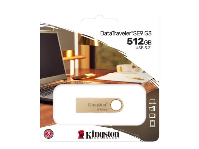 Kingston DataTraveler SE9 G3 512GB USB 3.2 - Image 3