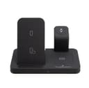 ITFIT 3-in-1 Wireless Charging Pad for Samsung Devices, Fast Charge Stand for Phone - Black thumbnail 2