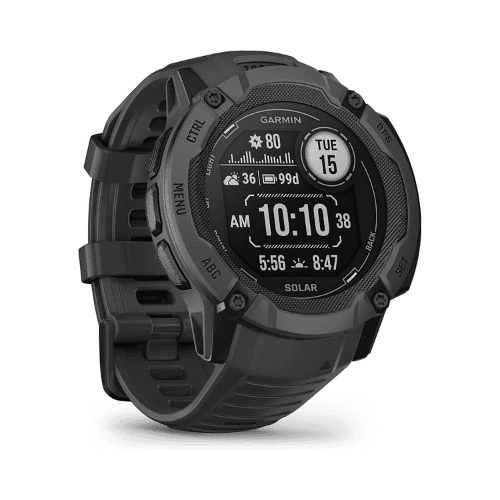 Garmin Instinct 2X Solar 50mm GPS Smartwatch Graphite - Image 1