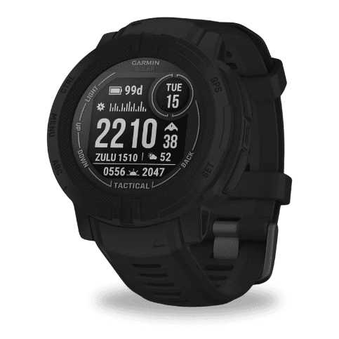 Garmin Instinct 2 Solar Tactical Smartwatch Black - Image 1