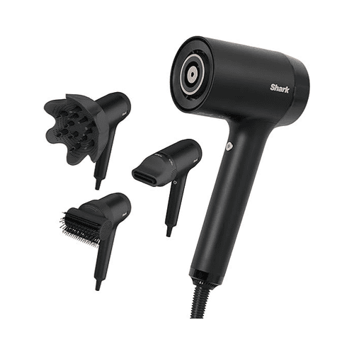 Shark STYLE iQ Hair Dryer & Styler Black Rose Gold - Image 1