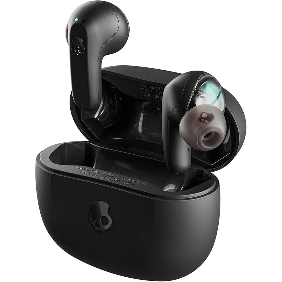 Skullcandy Rail Wireless Earbuds Black - Image 1