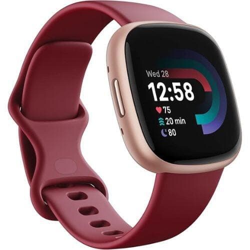 Fitbit Versa 4 Smartwatch Beet-Copper-Rose - Image 1
