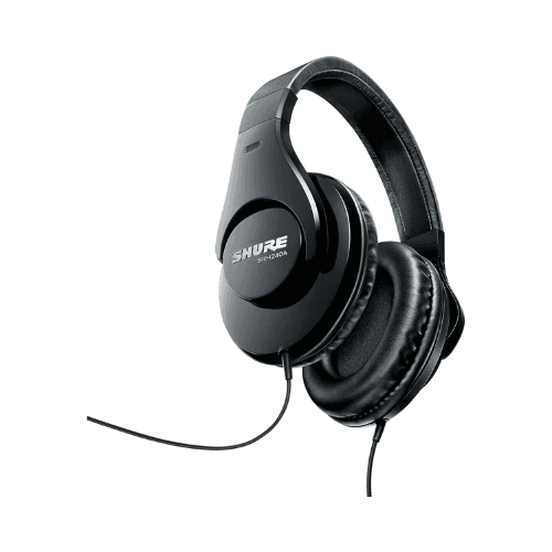 Shure SRH240A Headphones Black - Image 1