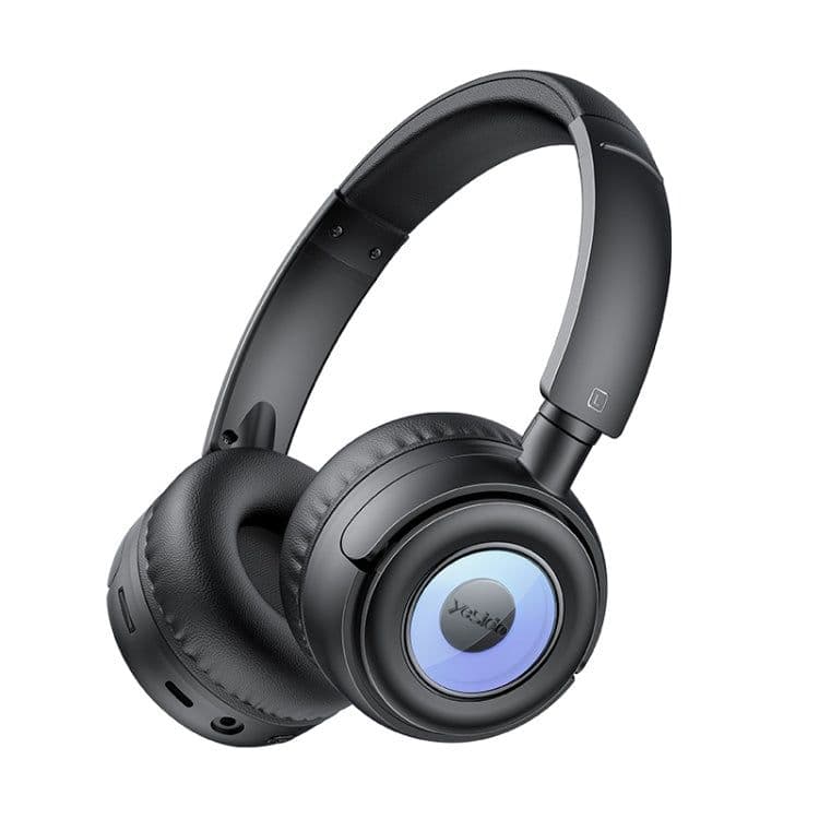 Yesido EP06 Wireless Headphone BT5.3 RGB Colors, Black - Image 1