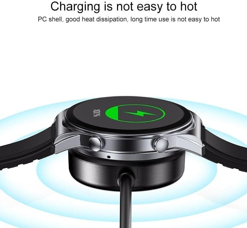 Yesido CA161 USB-A Samsung Watch Charging Cable, 1M Black - Image 2