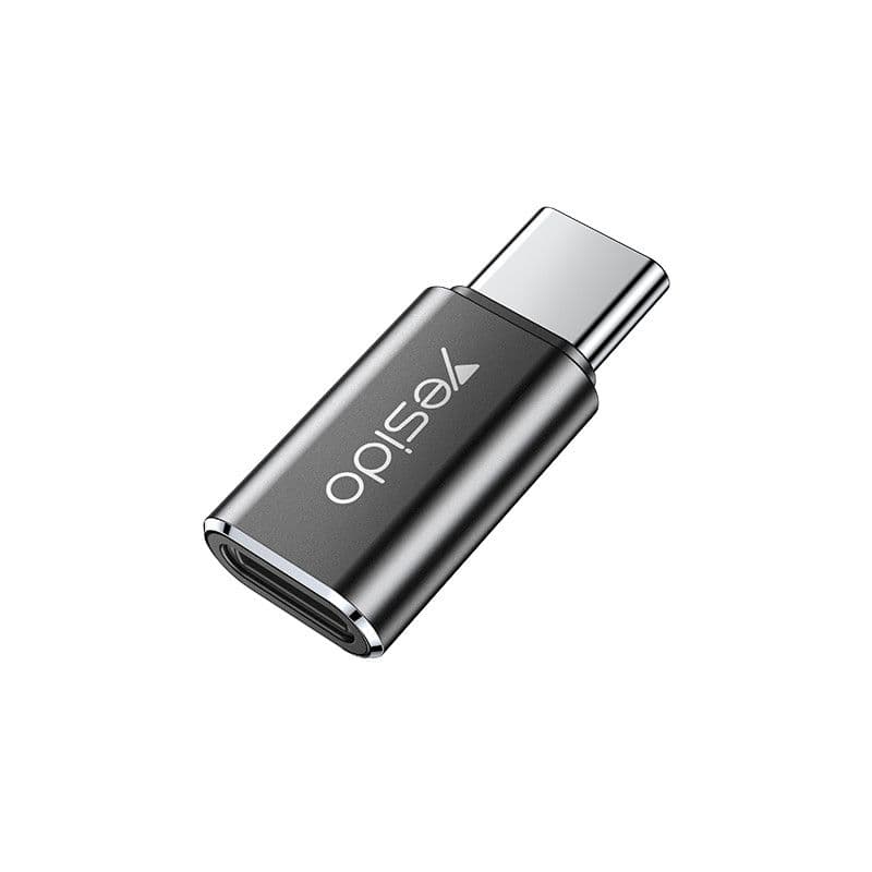 Yesido GS09, USB,A to Type,C OTG Adapter - Black - Image 1