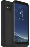 mophie Juice Pack Protective Battery Case for Samsung Galaxy S8+ - Black thumbnail 1