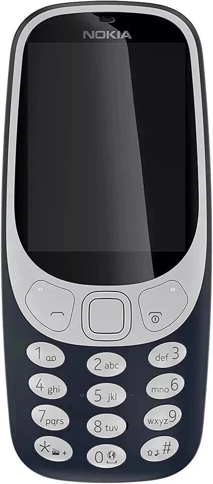 Nokia 3310 Unlocked Dual SIM Mobile Phone, 2.4" Screen, 2MP Camera - Dark Blue - Image 4