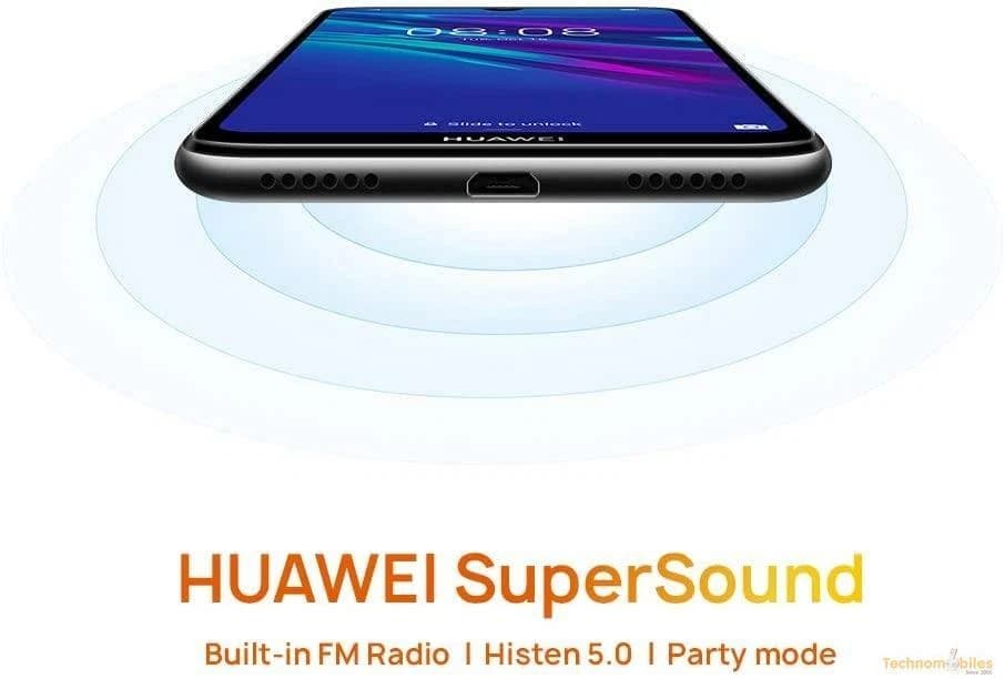 HUAWEI Y6 (2019) - Smartphone 32GB, 2GB RAM, Midnight Black - Image 4