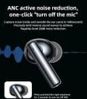 Yesido TWS23 ANC True Wireless Earbuds BT5.3 LED Display 6H 300mAh Touch Type-C - Black thumbnail 2