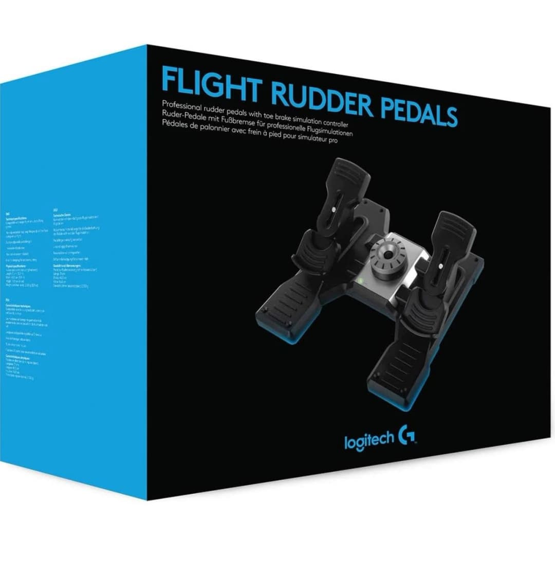 Logitech G Saitek PRO Flight Rudder Pedals - Image 5