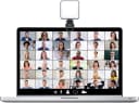XQISIT Snap Laptop Light – Portable Clip-On LED Light for Video Calls, Work & Study thumbnail 3