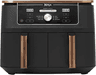 Ninja Foodi MAX Dual Zone Air Fryer AF400UKCP 9.5L, 2 Drawers, 6-in-1, Copper/Black