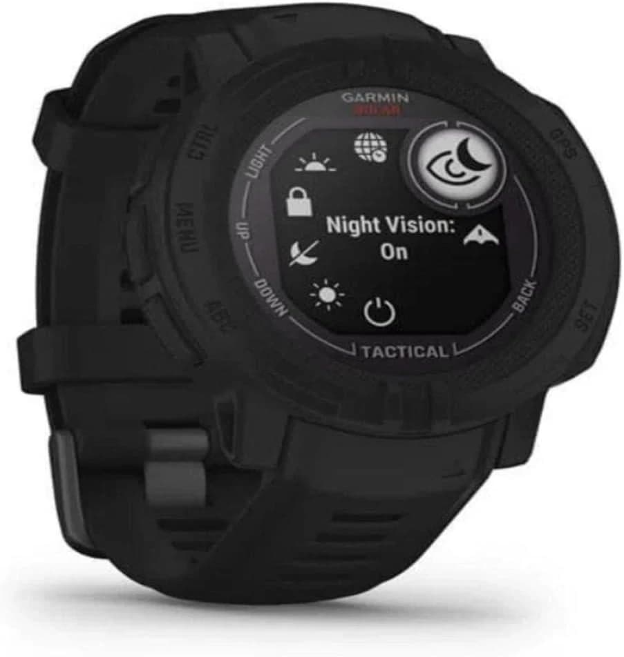 Garmin Instinct 2 Solar Tactical Smartwatch Black - Image 4
