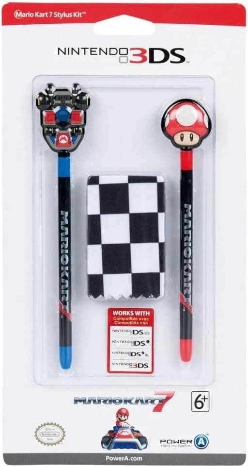 Nintendo DS Lite DSi 3DS XL Official Mario Kart 7 Stylus Kit Pen Pack Brand New - Image 1