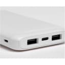 STATUS 10,000mAh Power Bank, Dual USB & USB-C Portable Charger - Black thumbnail 2