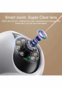 Yesido KM11 Smart Indoor HD Camera 3MP with Night Vision, 2304×1296 Resolution, UK Plug - White thumbnail 2