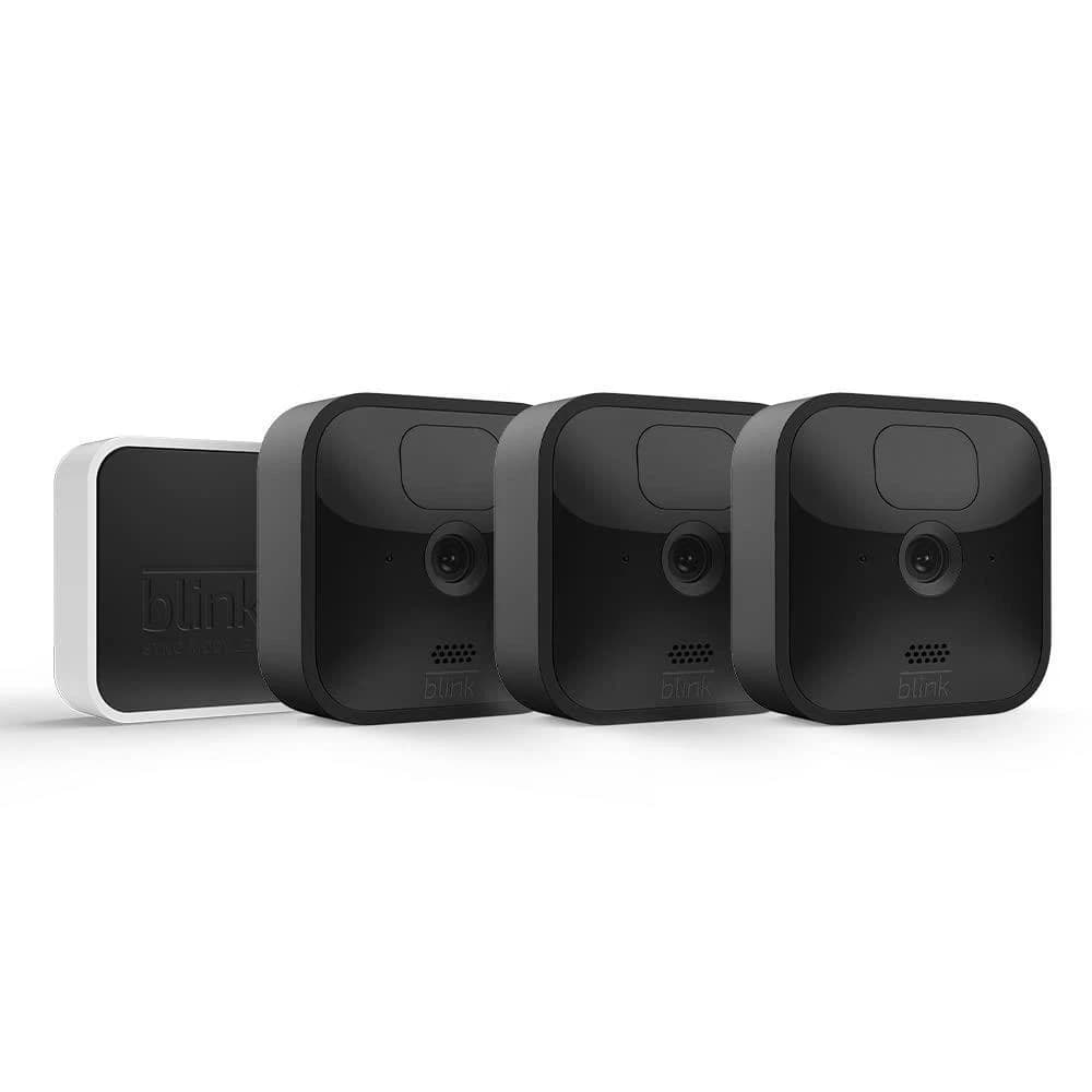 Blink Outdoor 3-Camera System with Sync Module - Image 1