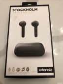 Urbanista Stockholm True Wireless Bluetooth Earbuds Headphones Black thumbnail 3