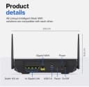Linksys Hydra Pro 6E MR7500 True Tri Band AXE6600 WiFi 6E Mesh Router thumbnail 2