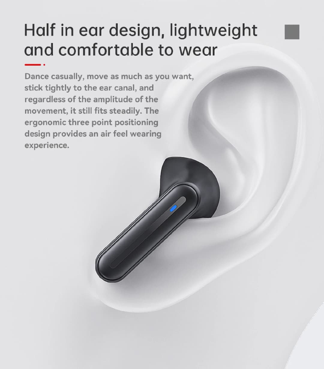 Yesido, Bluetooth Kopfhörer TWS19 (ENC) BT 5.3 Weiß - White - Image 4